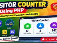 Visitor Counter Using PHP